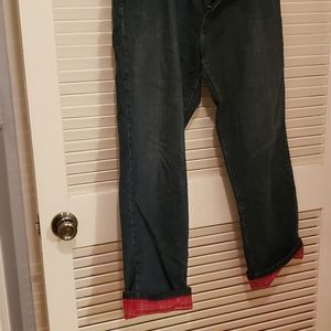 Eddie Bauer Flannel jeans